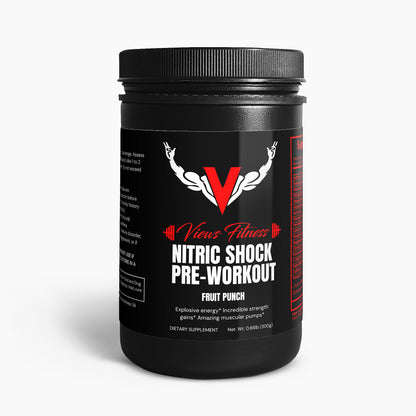 Nitric Shock Pre-Workout Powder (Fruit Punch)