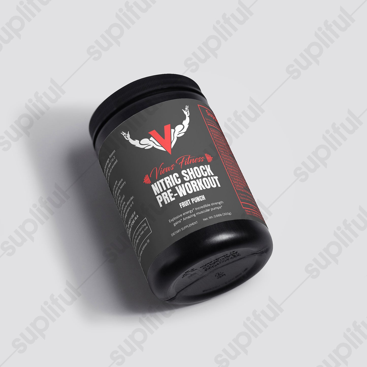 Nitric Shock Pre-Workout Powder (Fruit Punch)